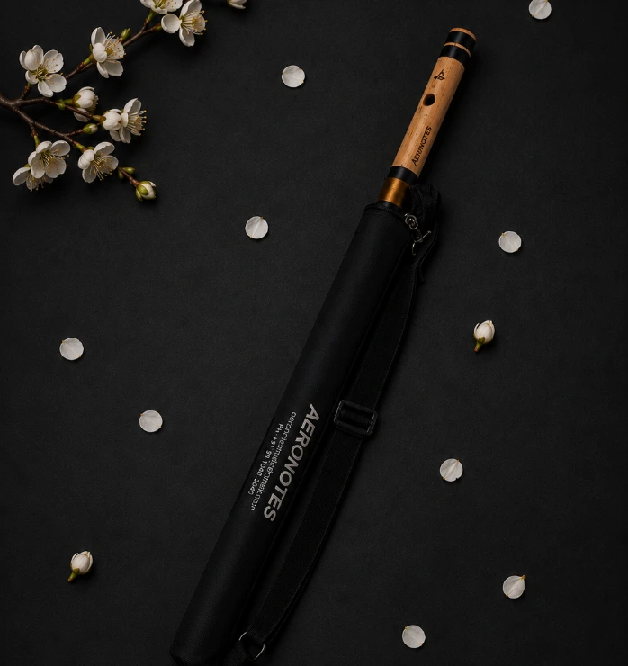 22 inch Single Matte Hard Flute Case