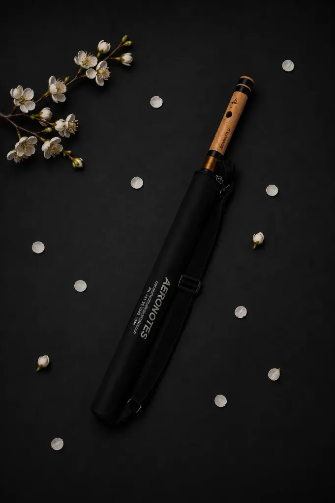 28 inch Single Matte Hard Flute Case